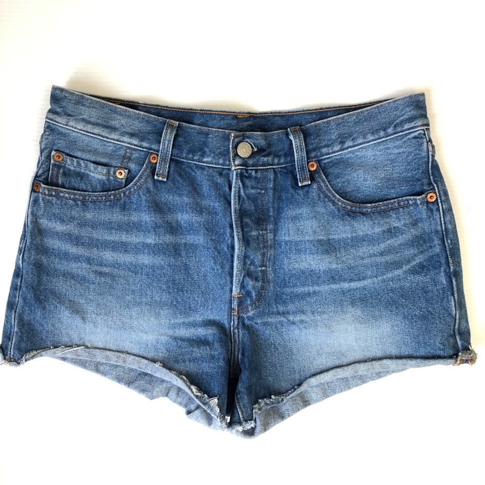 Levi’s High Rise Cutoffs